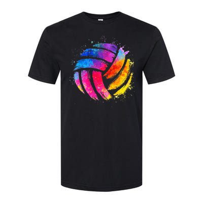 Funny Volleyball Art For Volleyball Lover Tshirtmin Softstyle CVC T-Shirt