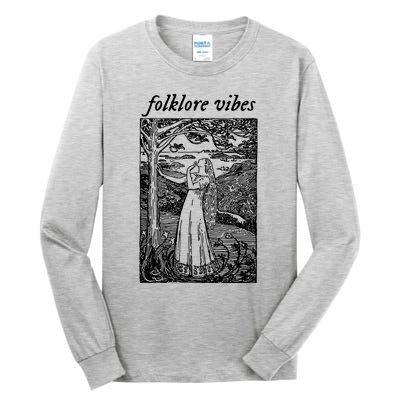 Folklore Vibes Aesthetic Tall Long Sleeve T-Shirt