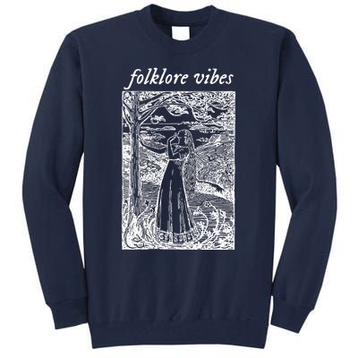 Folklore Vibes Aesthetic Tall Sweatshirt