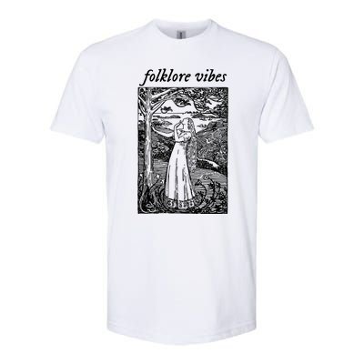 Folklore Vibes Aesthetic Softstyle® CVC T-Shirt