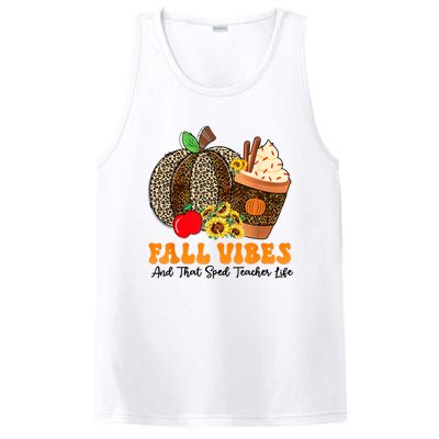 Fall Vibes And That Sped Teacher Life Thanksgiving Costume PosiCharge Competitor Tank