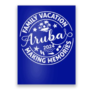 Family Vacation Aruba Summer Vacay Beach Family Trip 2024 Gift Poster