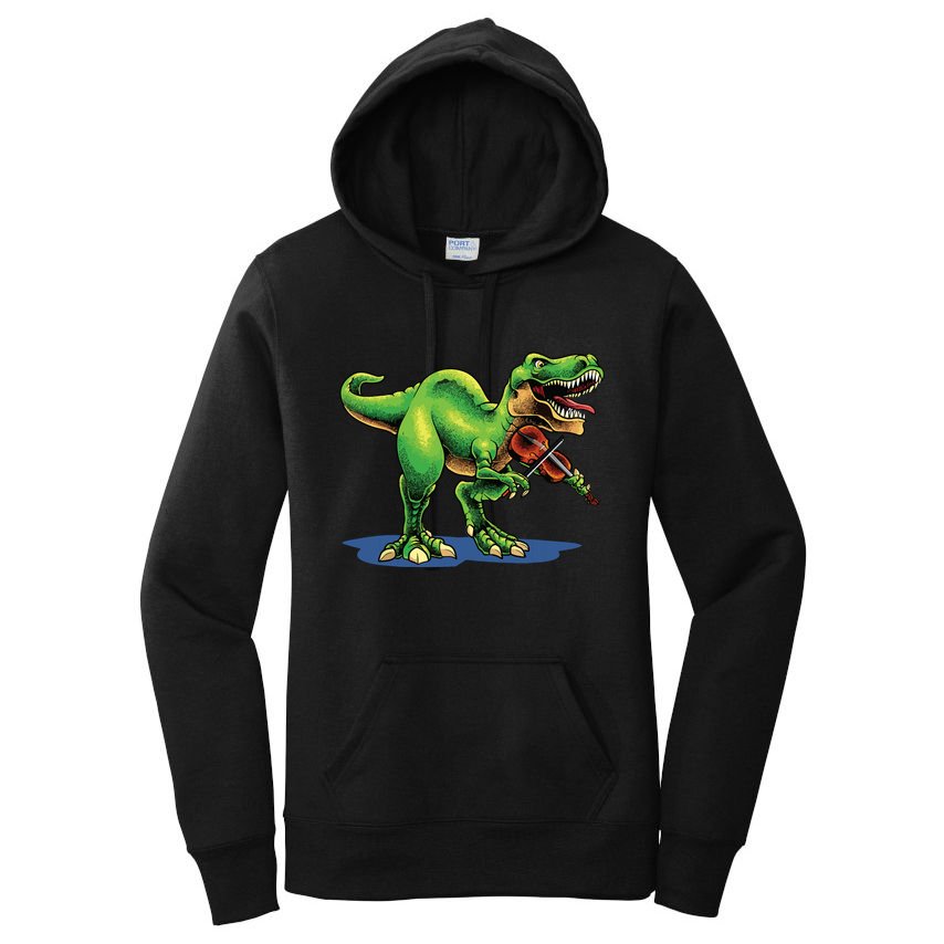 Funny Violin Art For Men Women Violin Player Viola Lover Women's Pullover Hoodie