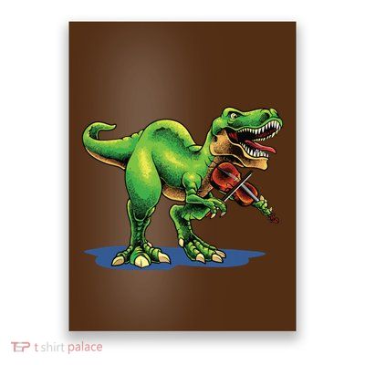 Funny Violin Art For Men Women Violin Player Viola Lover Poster