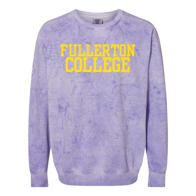 Fullerton Vintage Arch College Colorblast Crewneck Sweatshirt