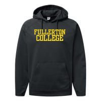 Fullerton Vintage Arch College Performance Fleece Hoodie