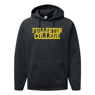 Fullerton Vintage Arch College Performance Fleece Hoodie