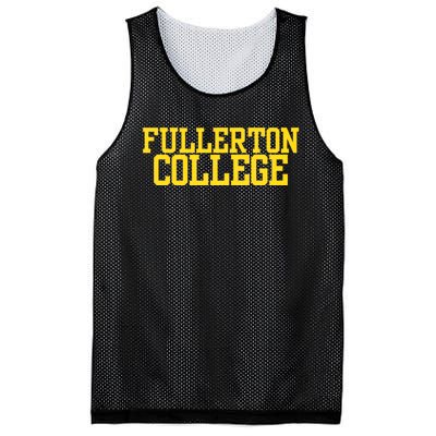 Fullerton Vintage Arch College Mesh Reversible Basketball Jersey Tank