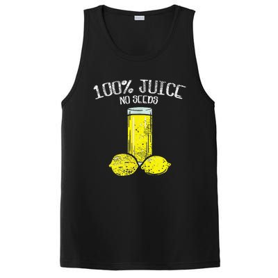 Funny Vasectomy All Juice No Seed PosiCharge Competitor Tank