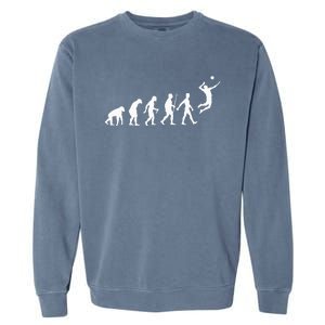 Funny Volleyball Art For Ball Sports Garment-Dyed Sweatshirt