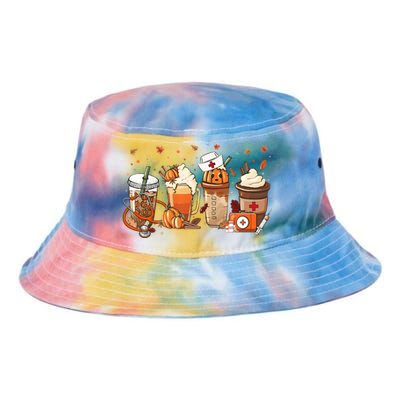 Fall Vibes And That Cna Nurse Life Nurse Fall Thanksgiving Meaningful Gift Tie Dye Newport Bucket Hat