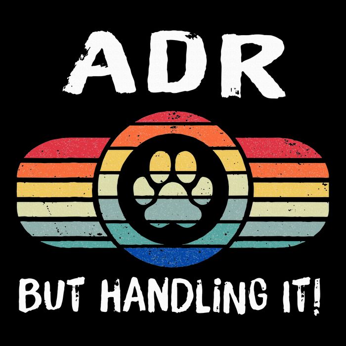 Funny Veterinary ADR But Handling It Veterinarian Vet Tech Drawstring Bag