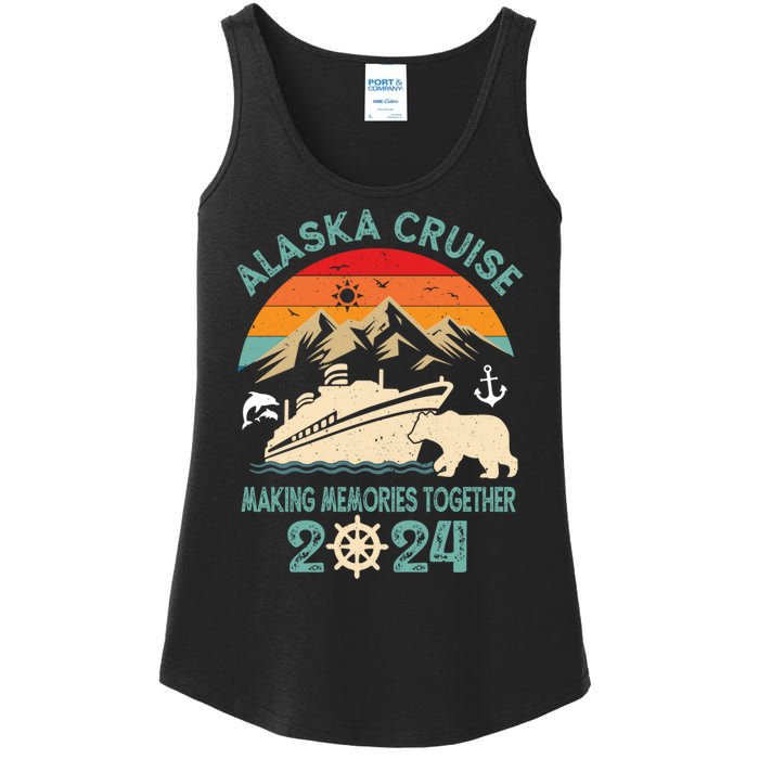 Family Vacation Alaska Cruise 2024 Ladies Essential Tank