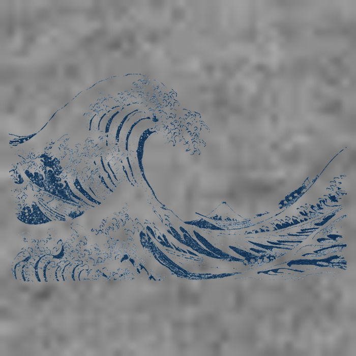 Famous Vintage Art Great Ocean Wave Hokusai Special Design Toddler Hoodie