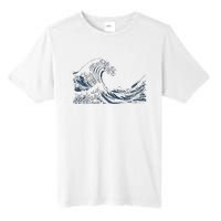 Famous Vintage Art Great Ocean Wave Hokusai Special Design Tall Fusion ChromaSoft Performance T-Shirt