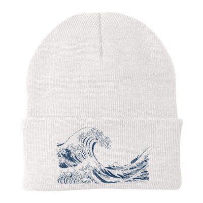 Famous Vintage Art Great Ocean Wave Hokusai Special Design Beanie