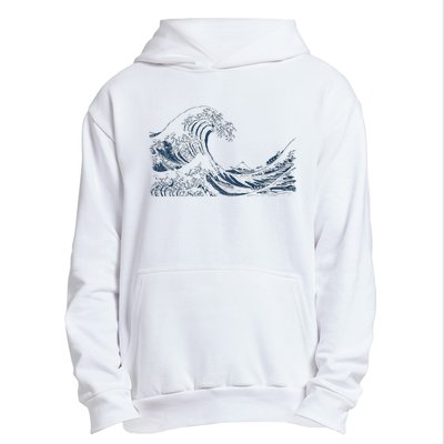 Famous Vintage Art Great Ocean Wave Hokusai Special Design Urban Pullover Hoodie