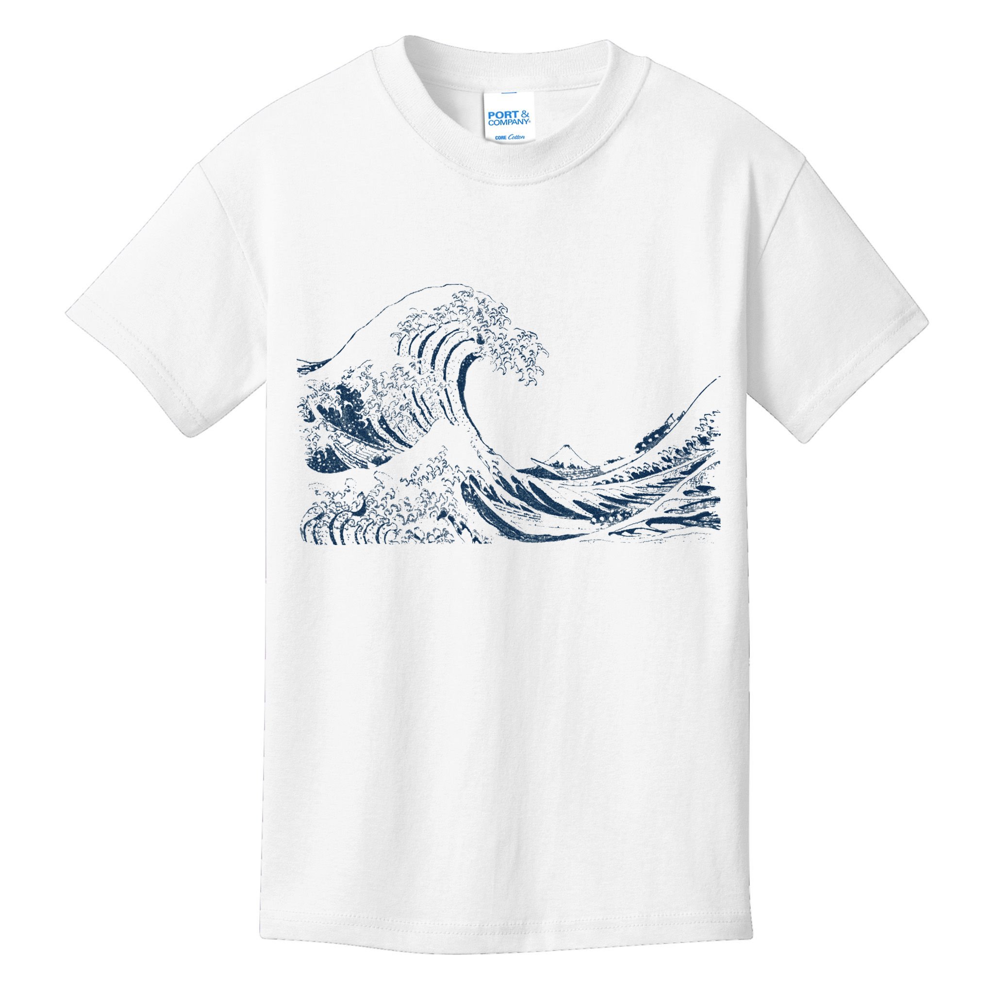 Famous Vintage Art Great Ocean Wave Hokusai Special Design Kids T-Shirt