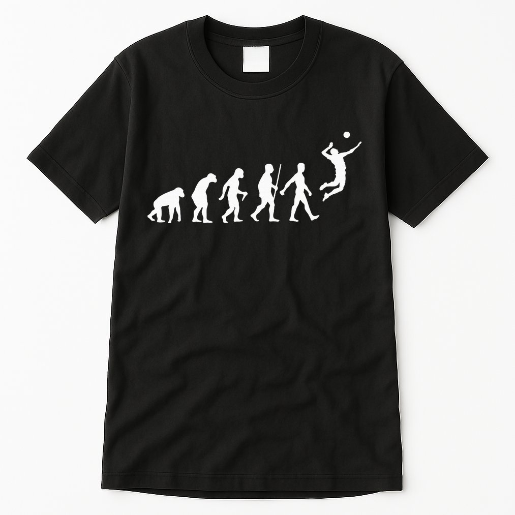 Funny Volleyball Art For Wo Ball Sports  Tall T-Shirt