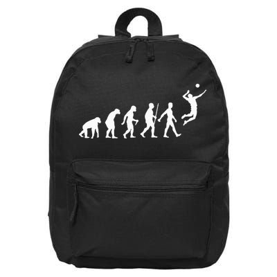Funny Volleyball Art For Wo Ball Sports  16 in Basic Backpack