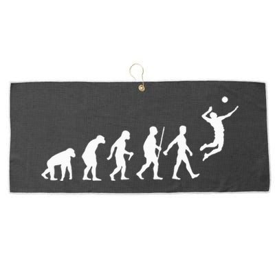 Funny Volleyball Art For Wo Ball Sports  Large Microfiber Waffle Golf Towel