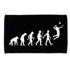 Funny Volleyball Art For Wo Ball Sports  Microfiber Hand Towel