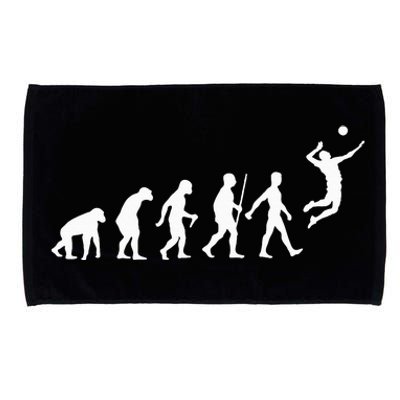 Funny Volleyball Art For Wo Ball Sports  Microfiber Hand Towel