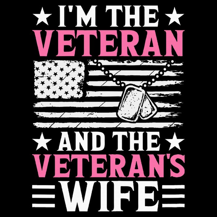 Female Veteran And VeteranS Wife Wo Veteran Mom Grandma Zip Tote Bag