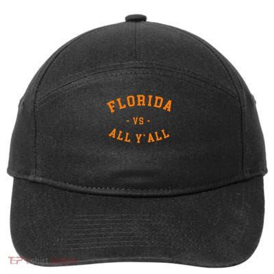 Florida Vs All Y'all Represent The Gator State 7-Panel Snapback Hat