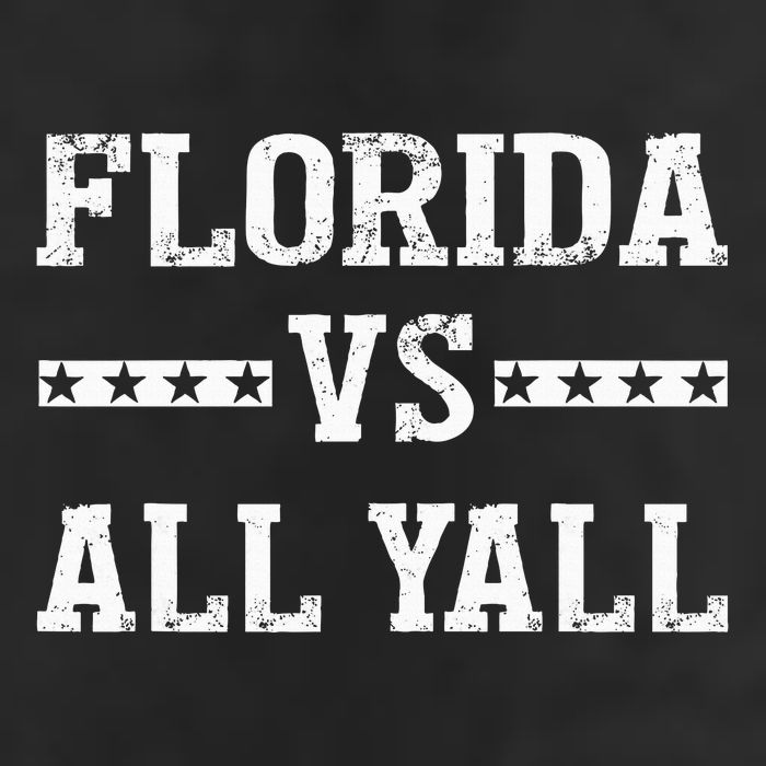 Florida Vs All Yall Represent The Gator State Garment-Dyed Fleece Hoodie