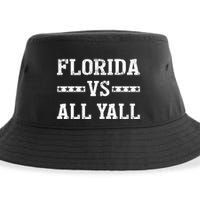 Florida Vs All Yall Represent The Gator State Sustainable Bucket Hat