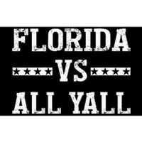 Florida Vs All Yall Represent The Gator State Bumper Sticker