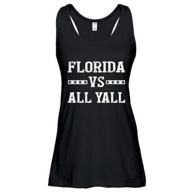Florida Vs All Yall Represent The Gator State Ladies Essential Flowy Tank