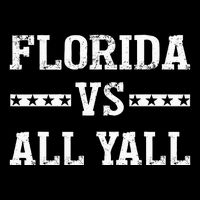 Florida Vs All Yall Represent The Gator State 16 in Basic Backpack