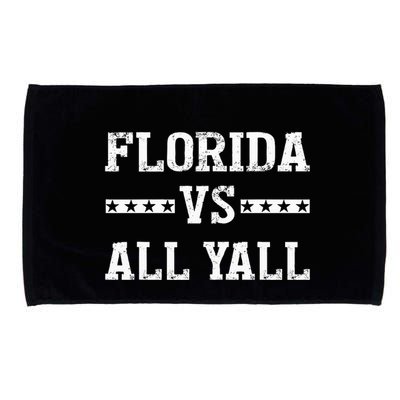 Florida Vs All Yall Represent The Gator State Microfiber Hand Towel