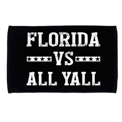 Florida Vs All Yall Represent The Gator State Microfiber Hand Towel