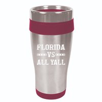 Florida Vs All Yall Represent The Gator State 16oz Travel Tumbler