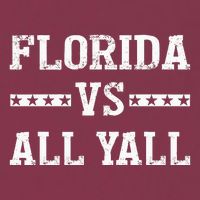 Florida Vs All Yall Represent The Gator State 16oz Travel Tumbler