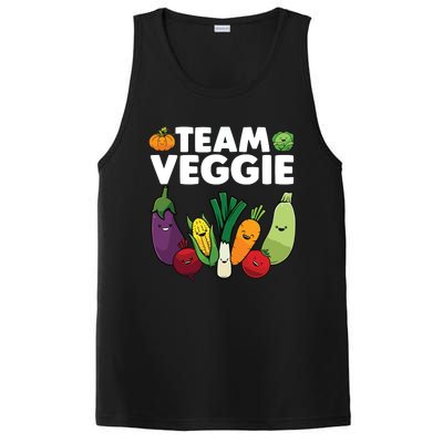 Funny Veggie Art For Men Women Kids Vegan Plant Vegetarian PosiCharge Competitor Tank