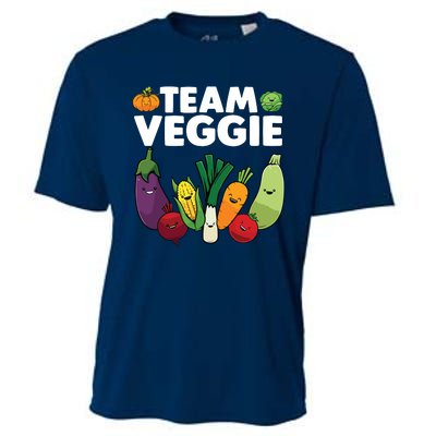 Funny Veggie Art For Men Women Kids Vegan Plant Vegetarian Cooling Performance Crew T-Shirt