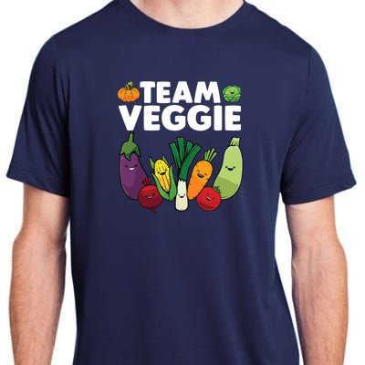 Funny Veggie Art For Men Women Kids Vegan Plant Vegetarian Adult ChromaSoft Performance T-Shirt