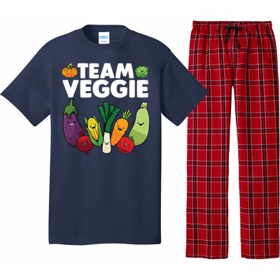 Funny Veggie Art For Men Women Kids Vegan Plant Vegetarian Pajama Set