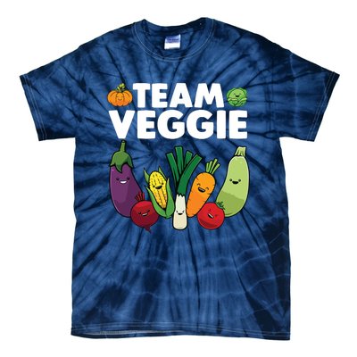 Funny Veggie Art For Men Women Kids Vegan Plant Vegetarian Tie-Dye T-Shirt