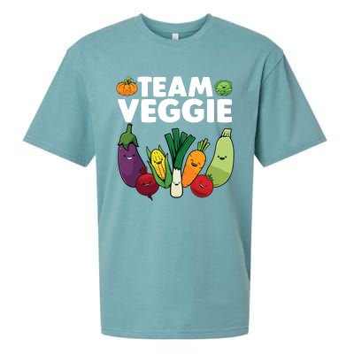 Funny Veggie Art For Men Women Kids Vegan Plant Vegetarian Sueded Cloud Jersey T-Shirt