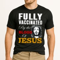 Fully Vaccinated By The Blood Of Jesus Cooling Performance Crew T-Shirt
