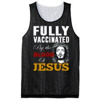 Fully Vaccinated By The Blood Of Jesus Mesh Reversible Basketball Jersey Tank