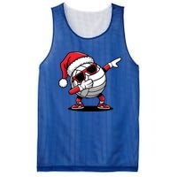 Funny Volleyball Ball Santa Hat Dabbing Xmas Pajamas Mesh Reversible Basketball Jersey Tank