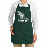 Funny Vintage Beaver Dam It Apron