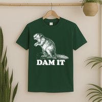 Funny Vintage Beaver Dam It T-Shirt