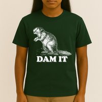Funny Vintage Beaver Dam It T-Shirt